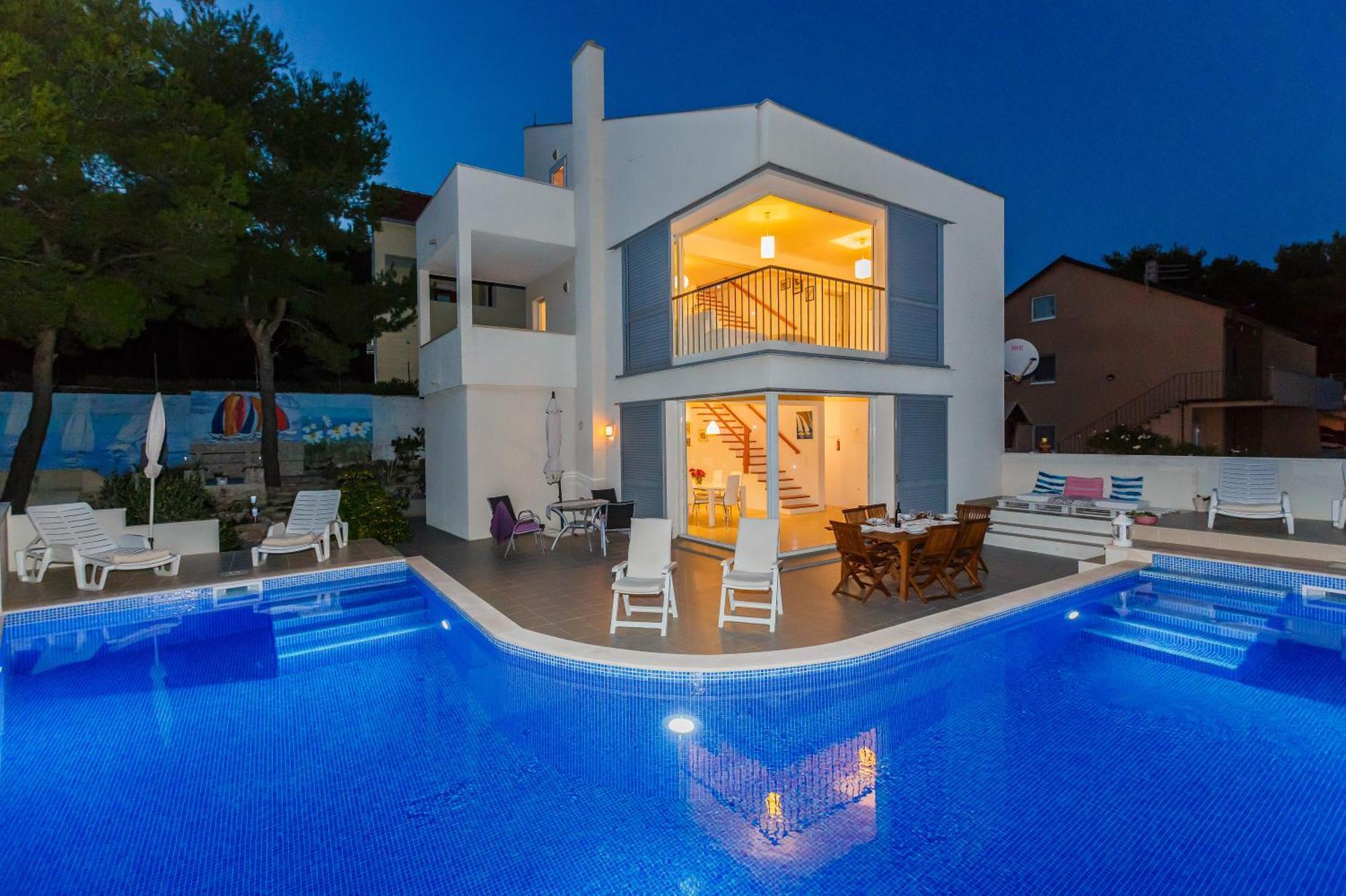 Villa Casabianca Milna  Exterior photo